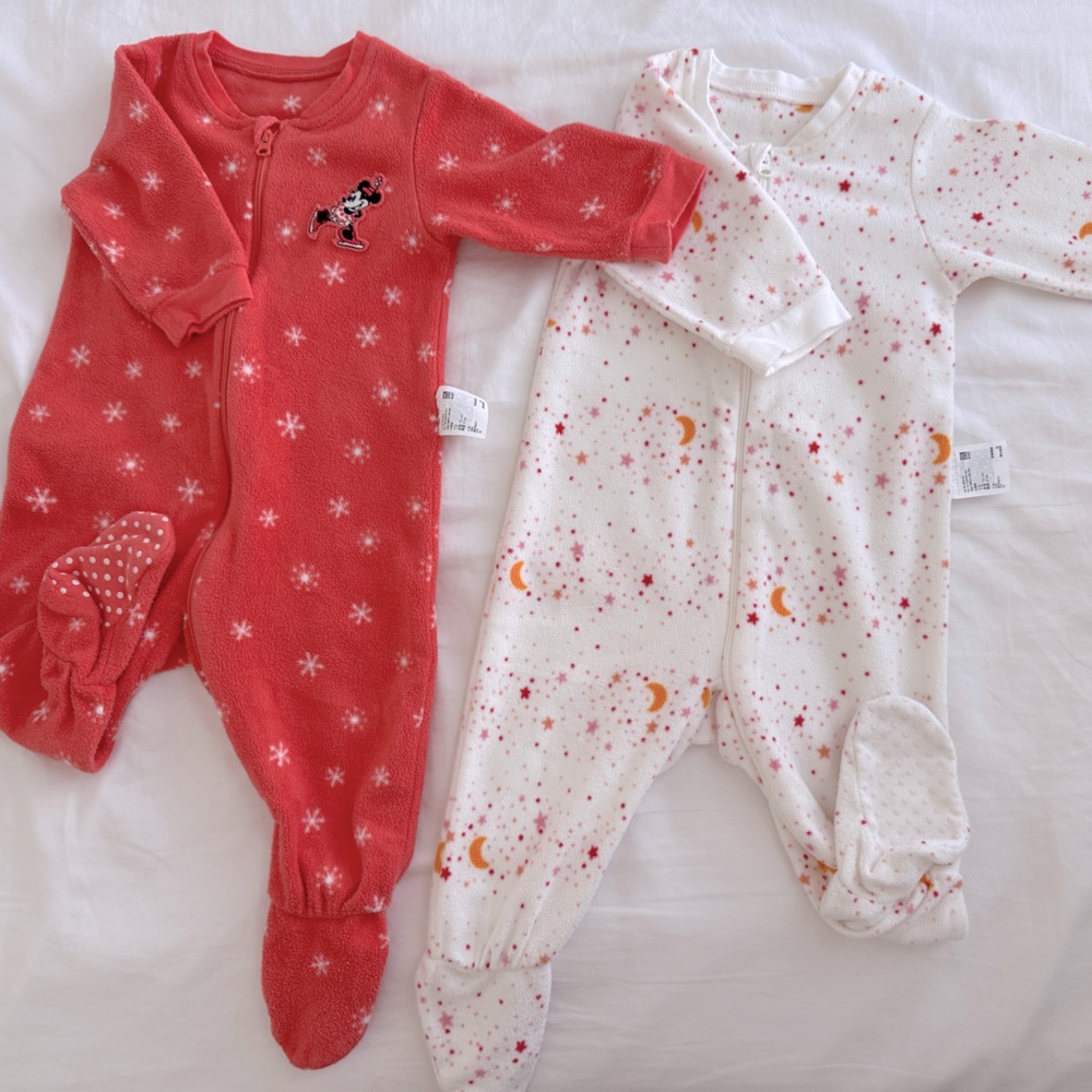 Uniqlo Disney Kids One Piece Pajama Set onesies